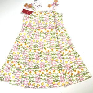 Gymboree Girl Sunflower Print Knit Camisole Dress Size 5